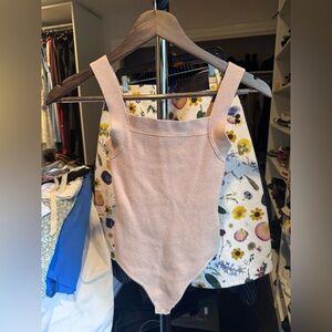 Abercrombie & Fitch Light Knit Square-Neck Bodysuit